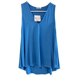 LAmade Blue Grace Tank XS NWT, Swing Style, Super Soft Micromodal Blend